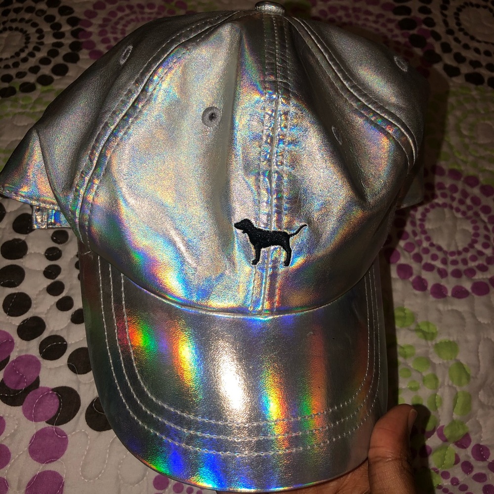 VS PINK Holographic Dad Cap